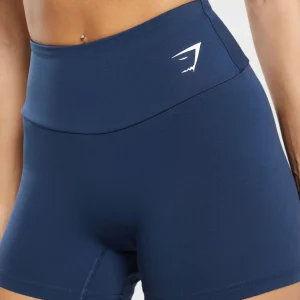 New Gymshark Training Tight Shorts Navy