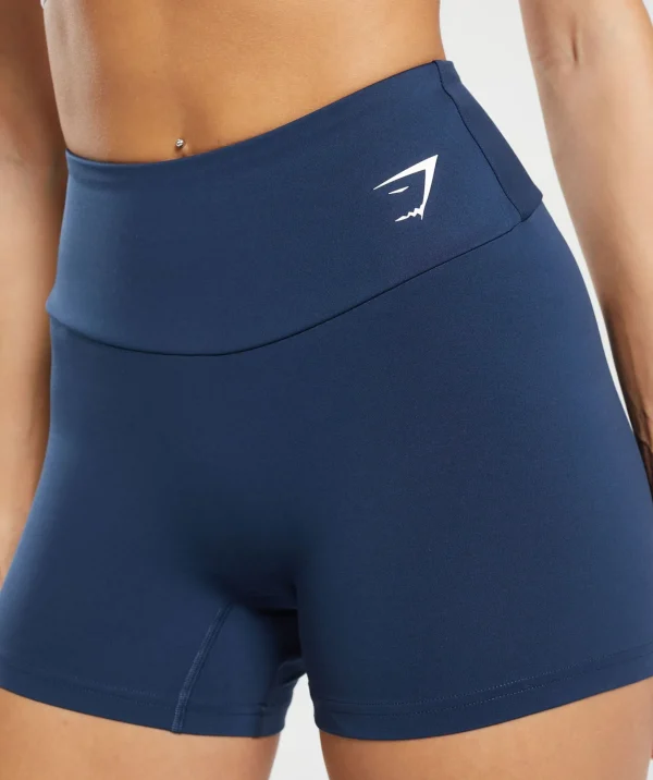 New Gymshark Training Tight Shorts Navy