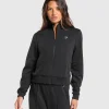 Online Gymshark Tricot Jacket Black