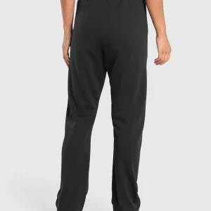 Clearance Gymshark Tricot Joggers Black