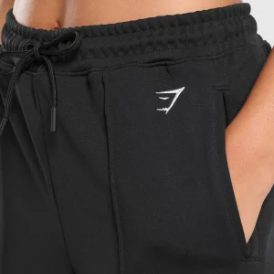 Clearance Gymshark Tricot Joggers Black