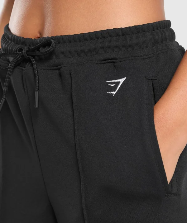 Clearance Gymshark Tricot Joggers Black