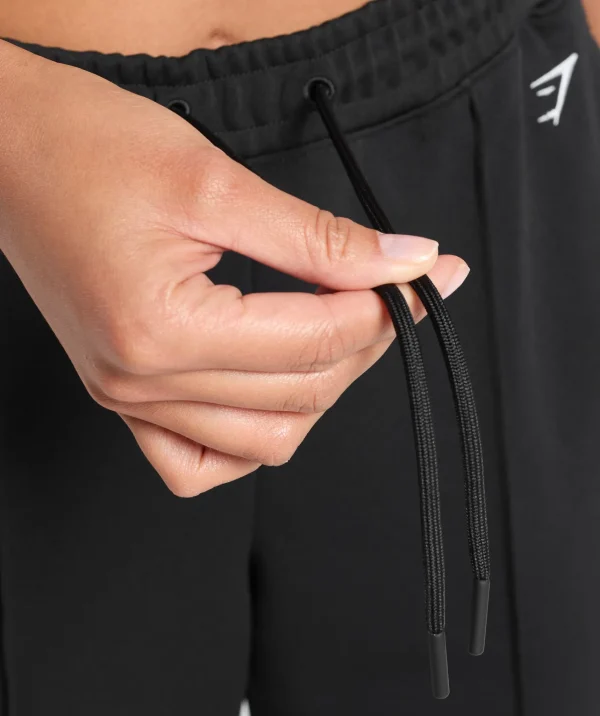 Clearance Gymshark Tricot Joggers Black