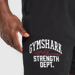 Sale Gymshark Trophy Graphic Shorts Black