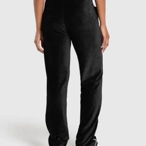 Online Gymshark Velour Joggers Black