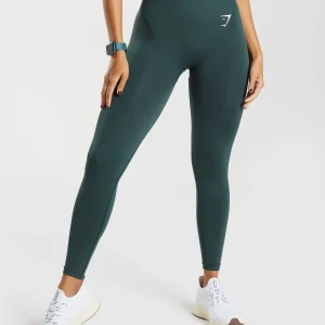 Clearance Gymshark Vital Seamless 2.0 Leggings WoodlandGreenMarl