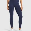 Fashion Gymshark Vital Seamless 2.0 Leggings HeavyBlue/Marl