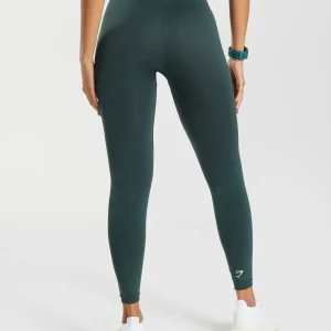 Clearance Gymshark Vital Seamless 2.0 Leggings WoodlandGreenMarl