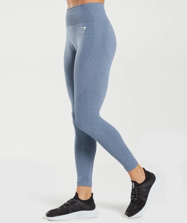 Discount Gymshark Vital Seamless 2.0 Leggings EveningBlueMarl