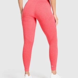 New Gymshark Vital Seamless 2.0 Leggings CoralRedMarl