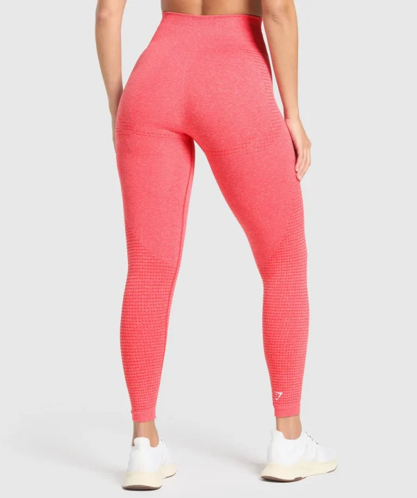 New Gymshark Vital Seamless 2.0 Leggings CoralRedMarl