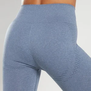 Discount Gymshark Vital Seamless 2.0 Leggings EveningBlueMarl