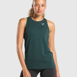 Fashion Gymshark Vital Seamless 2.0 Light Tank WoodlandGreen/Marl