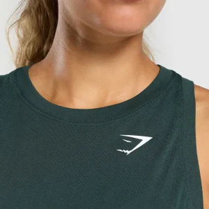 Fashion Gymshark Vital Seamless 2.0 Light Tank WoodlandGreen/Marl