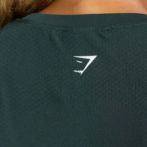 Fashion Gymshark Vital Seamless 2.0 Light Tank WoodlandGreen/Marl