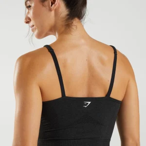 Best Gymshark Vital Seamless 2.0 Midi Tank BlackMarl