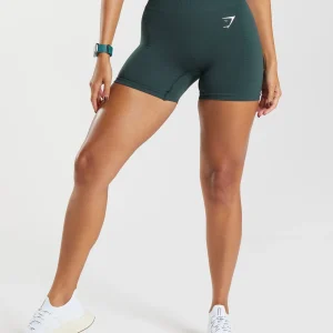 Best Gymshark Vital Seamless 2.0 Shorts WoodlandGreenMarl