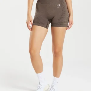 Clearance Gymshark Vital Seamless 2.0 Shorts PennyBrownMarl