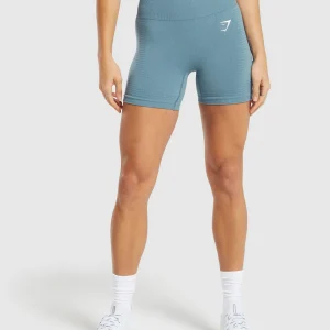 Fashion Gymshark Vital Seamless 2.0 Shorts FadedBlueMarl