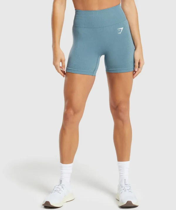 Fashion Gymshark Vital Seamless 2.0 Shorts FadedBlueMarl