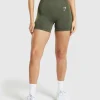 Outlet Gymshark Vital Seamless 2.0 Shorts BaseGreenMarl