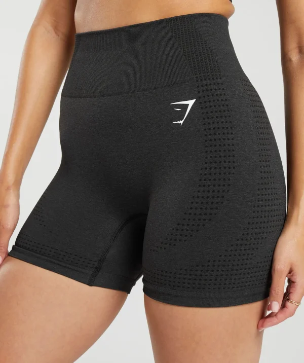 Discount Gymshark Vital Seamless 2.0 Shorts BlackMarl