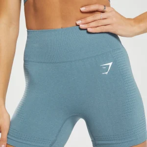 Fashion Gymshark Vital Seamless 2.0 Shorts FadedBlueMarl