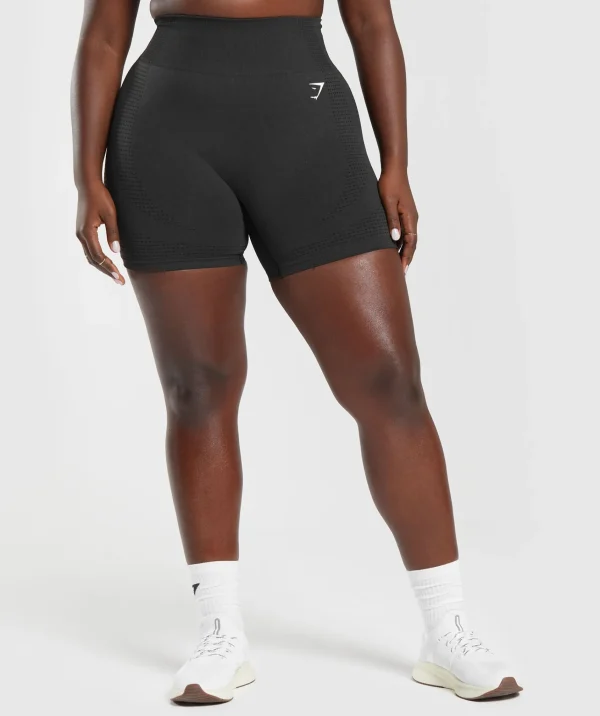 Discount Gymshark Vital Seamless 2.0 Shorts BlackMarl