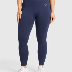 Discount Gymshark Vital Seamless Leggings HeavyBlueMarl