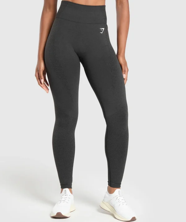 Discount Gymshark Vital Seamless Leggings BlackMarl