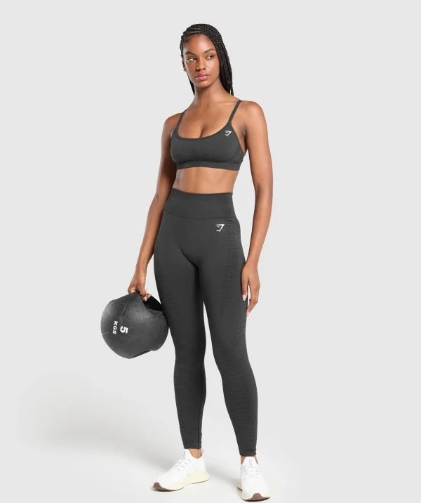 Discount Gymshark Vital Seamless Leggings BlackMarl