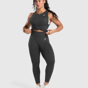 Fashion Gymshark Vital Seamless Leggings BlackMarl