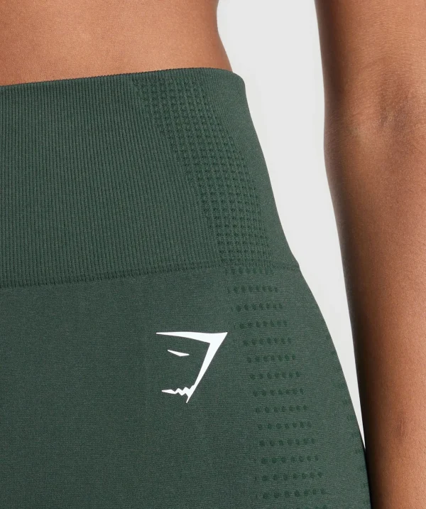 Hot Gymshark Vital Seamless Leggings WoodlandGreenMarl