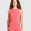 Clearance Gymshark Vital Seamless Light Tank CoralRedMarl