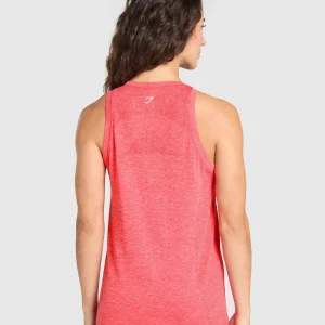 Clearance Gymshark Vital Seamless Light Tank CoralRedMarl