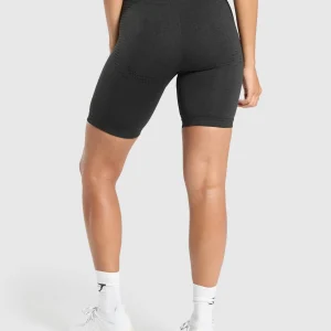 Fashion Gymshark Vital Seamless 7" Shorts BlackMarl