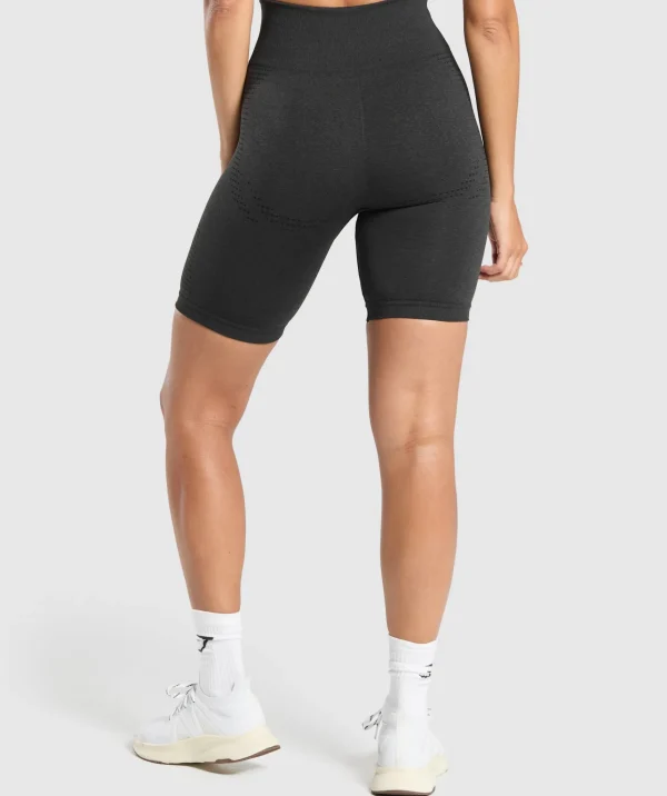 Fashion Gymshark Vital Seamless 7" Shorts BlackMarl