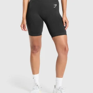 Fashion Gymshark Vital Seamless 7" Shorts BlackMarl