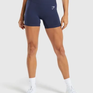 Clearance Gymshark Vital Seamless Shorts HeavyBlue/Marl