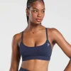 Best Gymshark Vital Seamless Sports Bra HeavyBlue/Marl