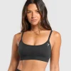 Discount Gymshark Vital Seamless Sports Bra BlackMarl