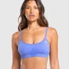 Discount Gymshark Vital Seamless Sports Bra LiftBlue/Marl