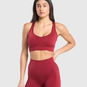 Sale Gymshark Vital Shine Limited Edition Crop Top RepsRed