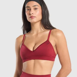 Discount Gymshark Vital Shine Limited Sports Bra RepsRed