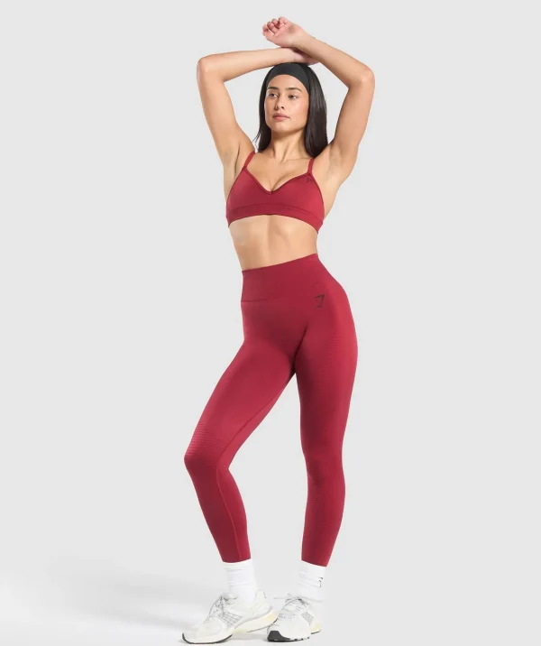 Discount Gymshark Vital Shine Limited Sports Bra RepsRed