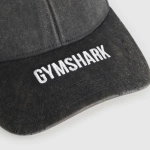 Sale Gymshark Washed Cap Black