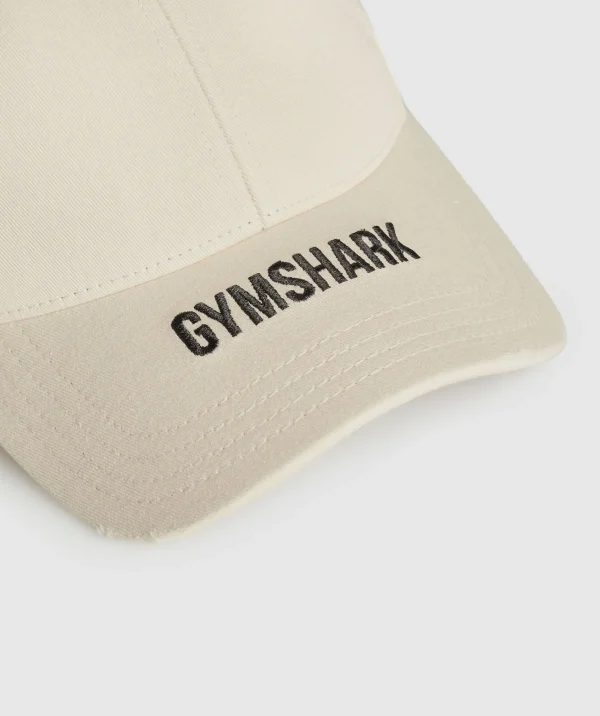 Sale Gymshark Washed Cap EcruWhite