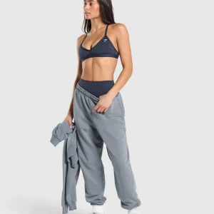 Clearance Gymshark Whitney Joggers IronBlue