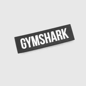 Outlet Gymshark Wordmark Velcro Patch Black