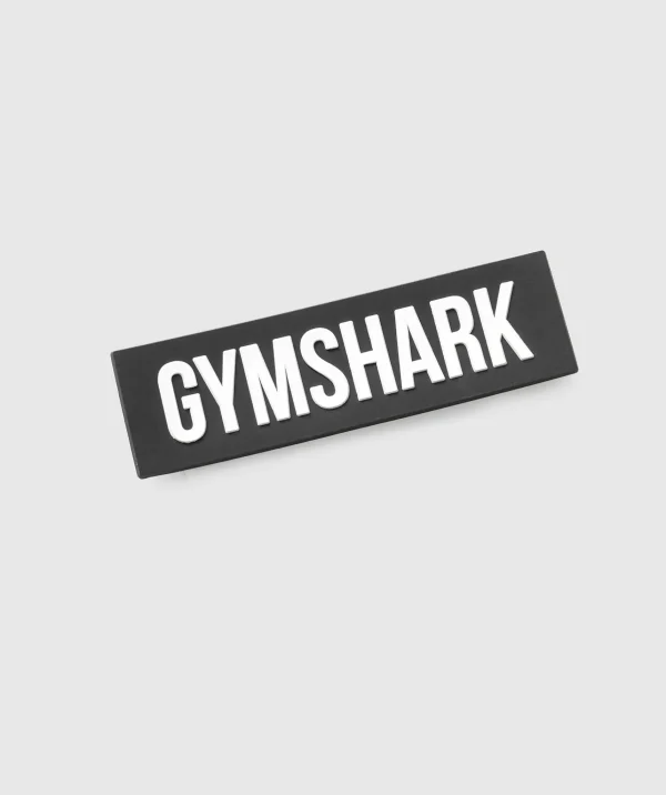 Outlet Gymshark Wordmark Velcro Patch Black